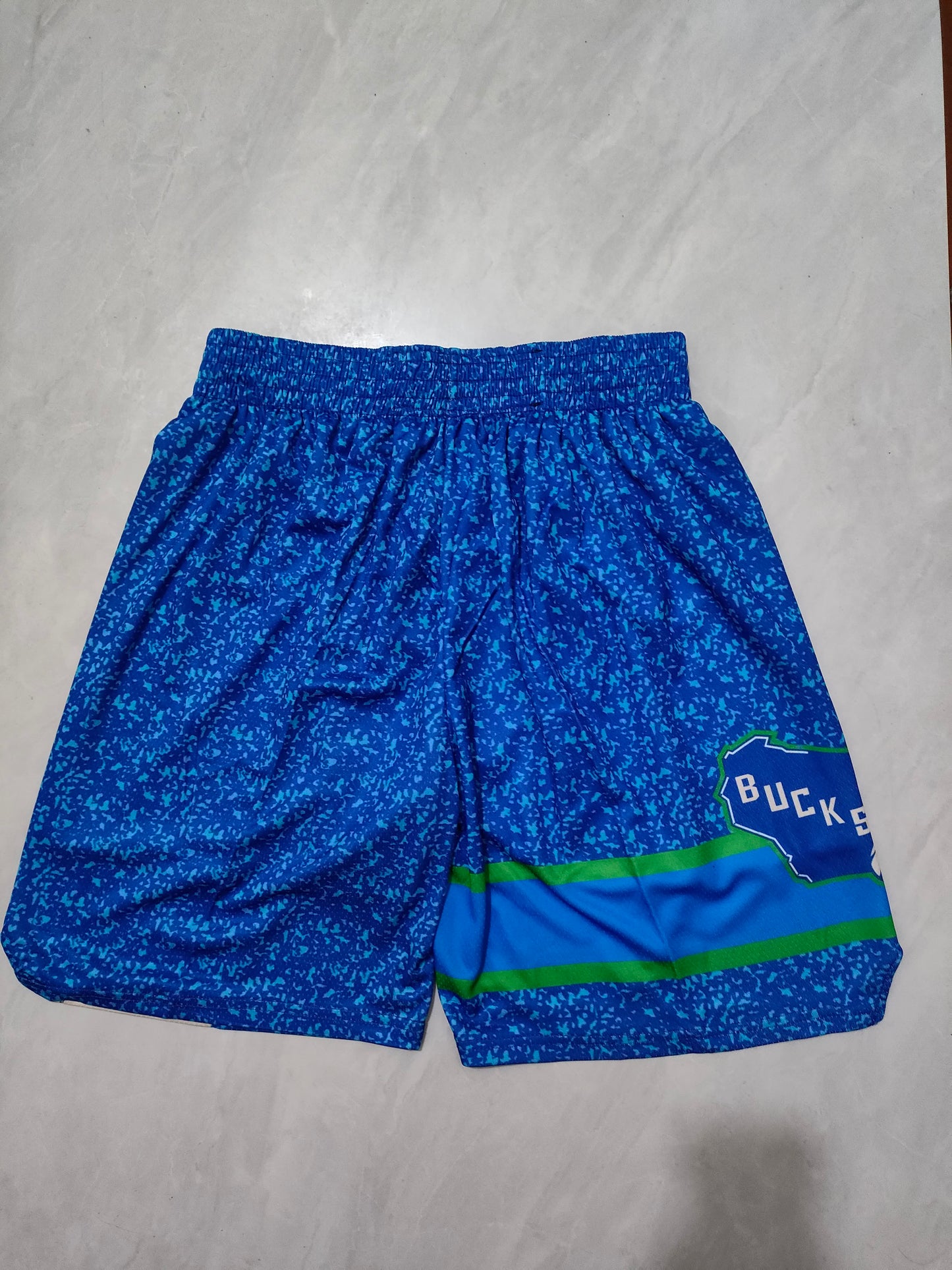 NBA Bucks Blue 24 Season City Shorts
