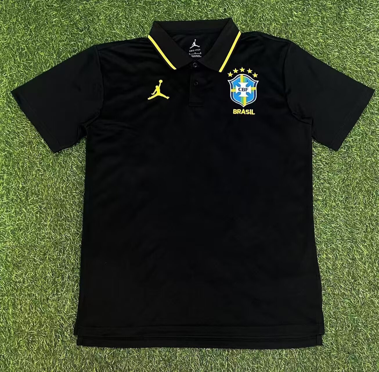 2026/27 Brazil Black Polo Shirt Soccer jersey S-XXL