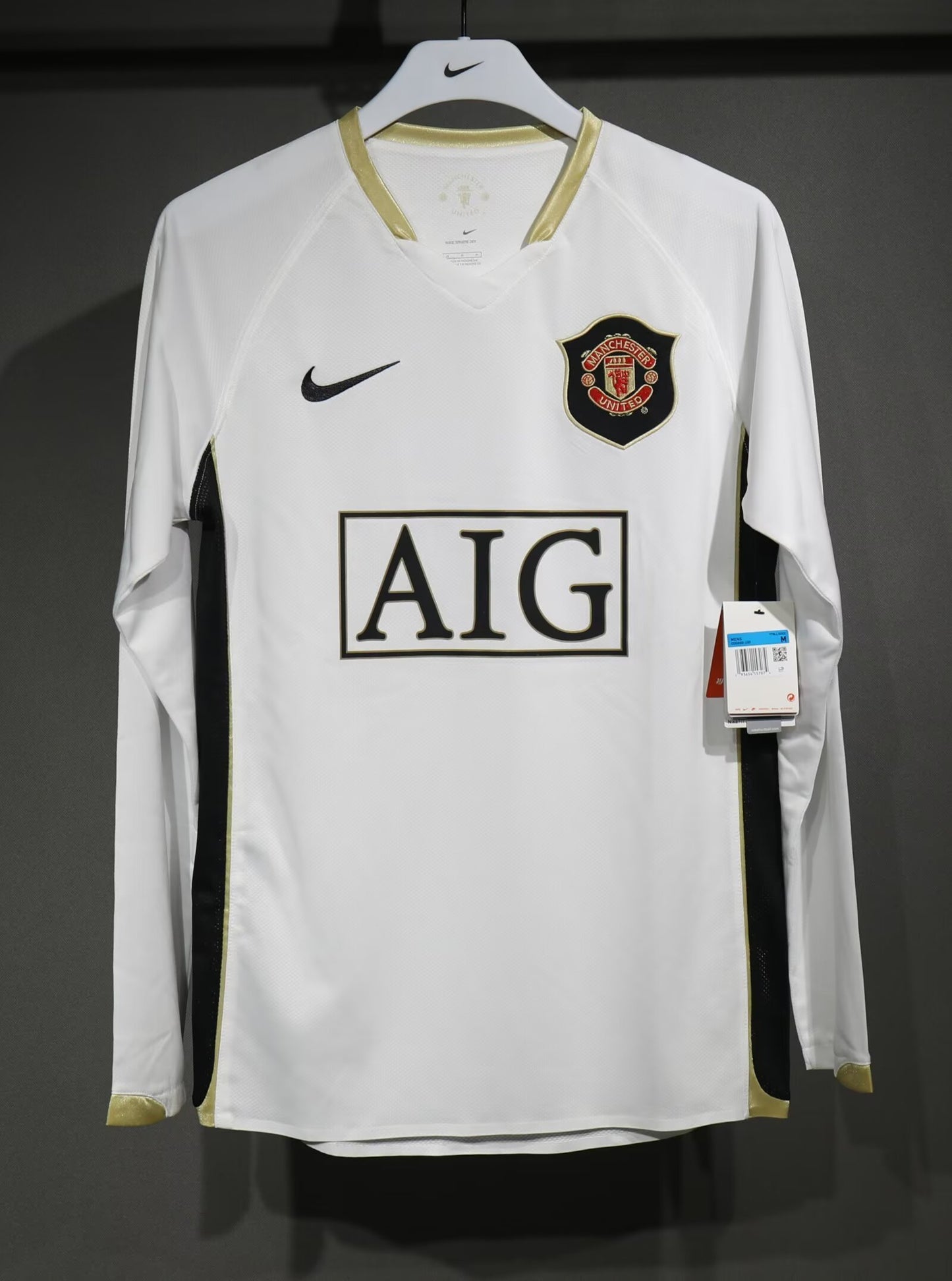Retro 2006/07 Manchester United away Long Sleeve Player Edition S-3XL