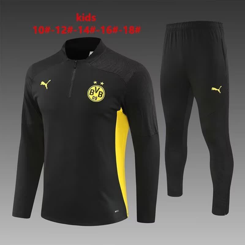 24/25 Kids # Dortmund Black Size 10-18