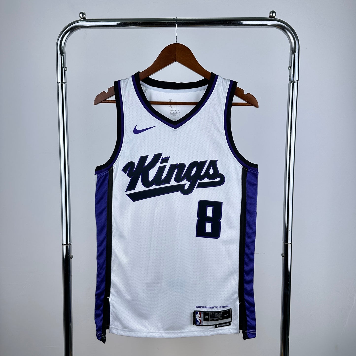 24 season Kings home white 8 # Lavine S-XXL
