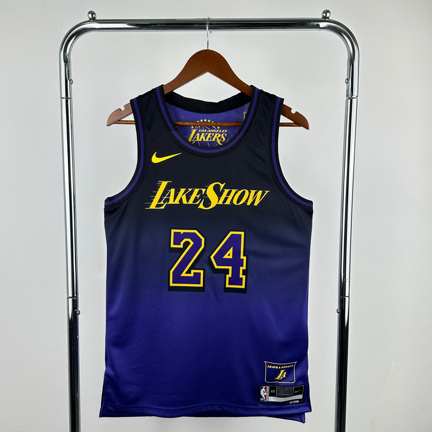 25th season Lakers City Edition 24 # Kobe