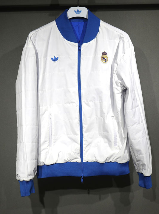 /26 Real Madrid leisure culture double-sided sports cotton jacket S-XXL2