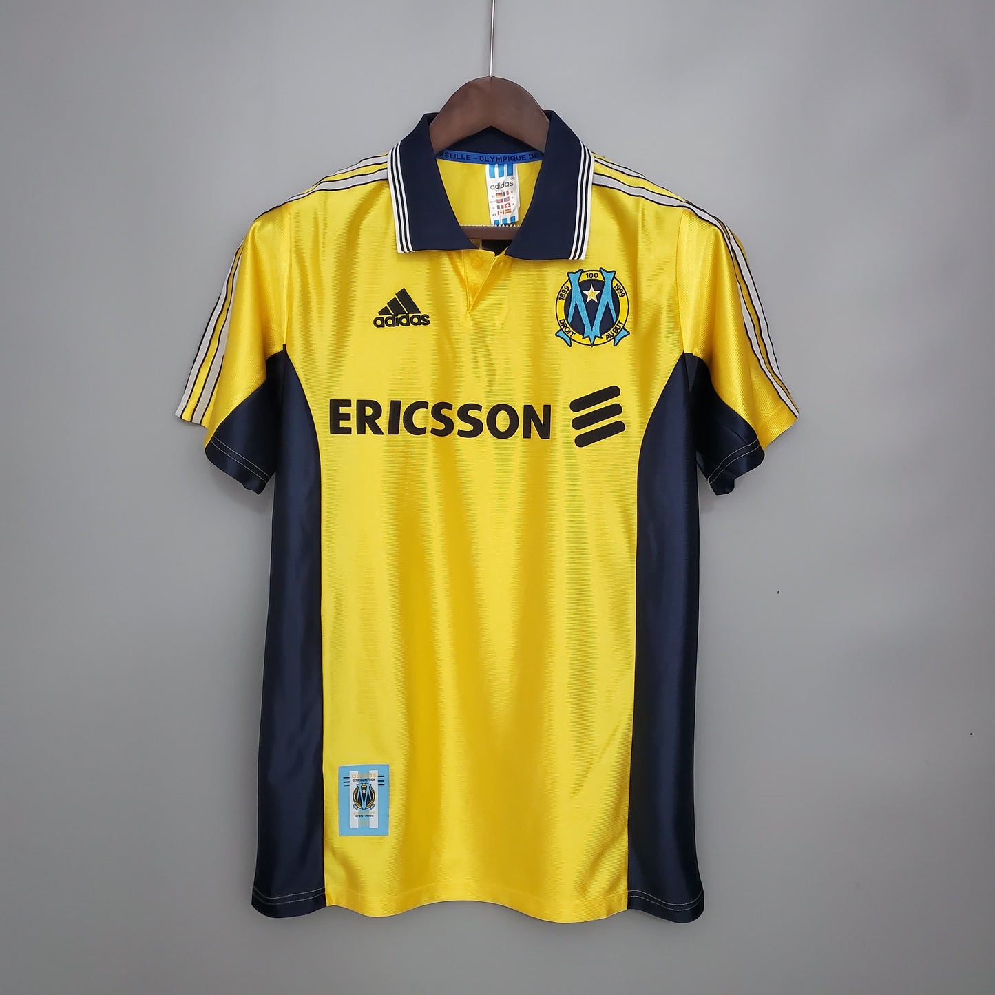 Retro 98/99 Marseille away yellow S-XXL (811)