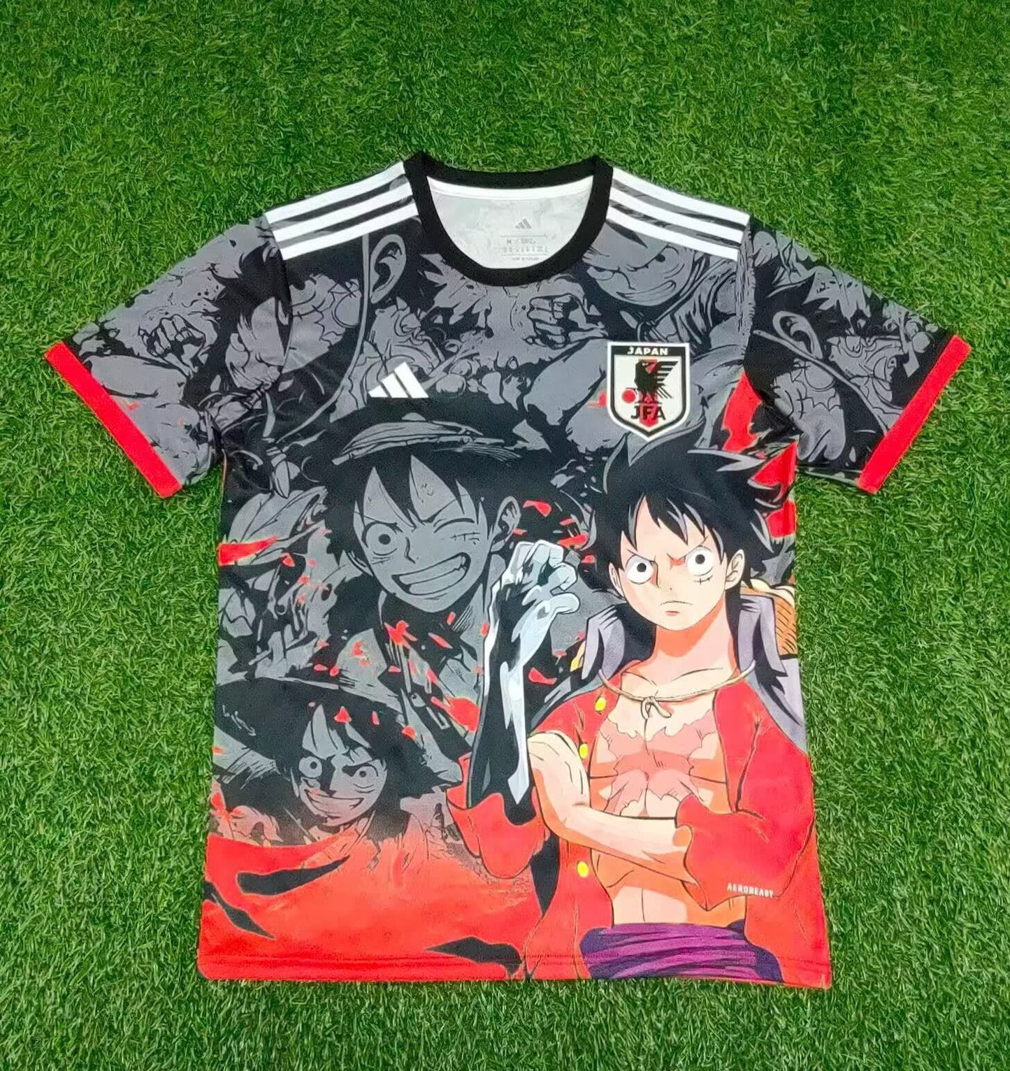 25/26 Japan Grey Red Anime Version S-XXL
