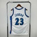 MN retro hot press jersey SW: Wizards 01/02 season white 23 # Jordan S-XXL7