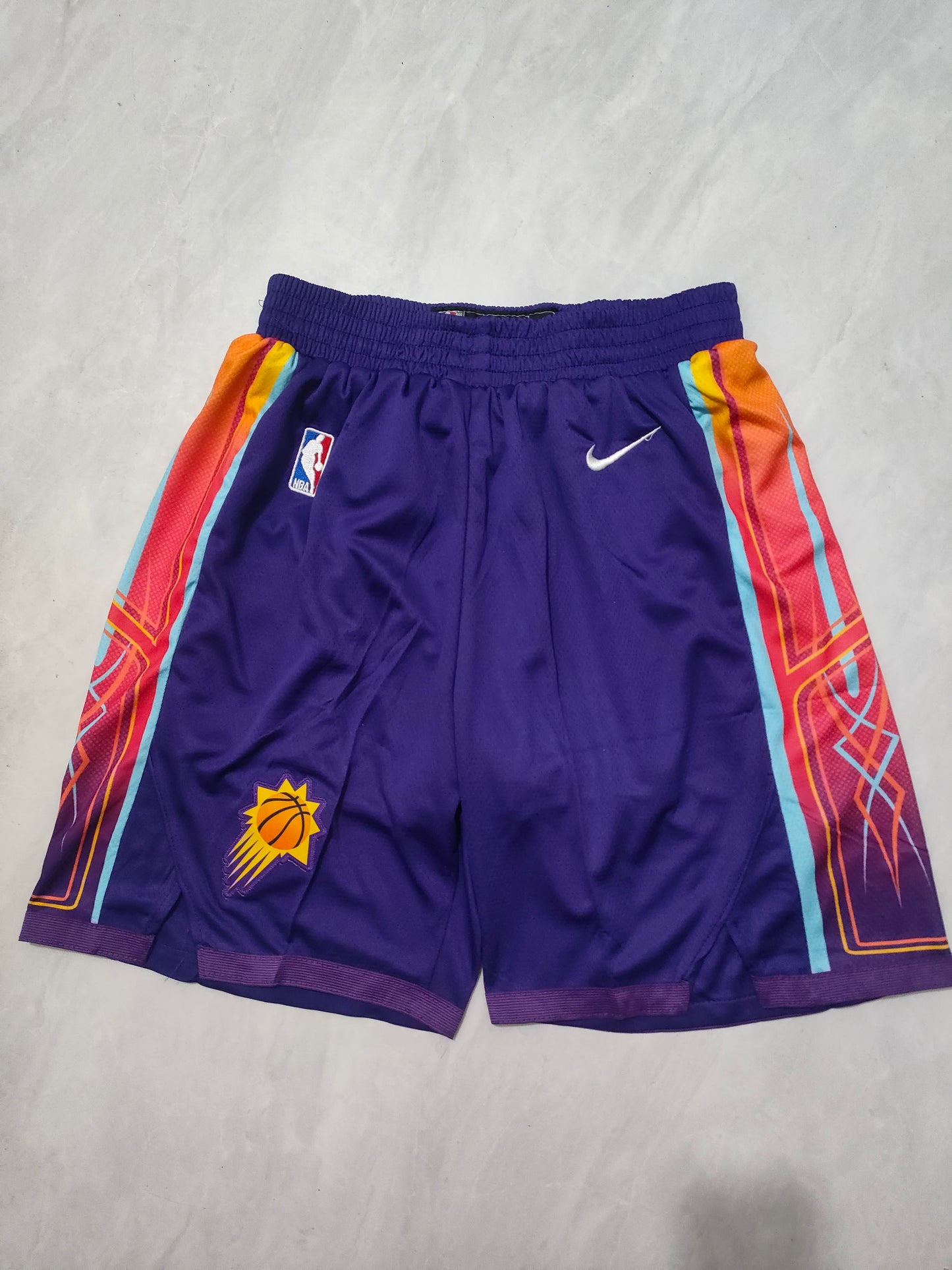 NBA Phoenix Suns Purple 24 Season City Shorts