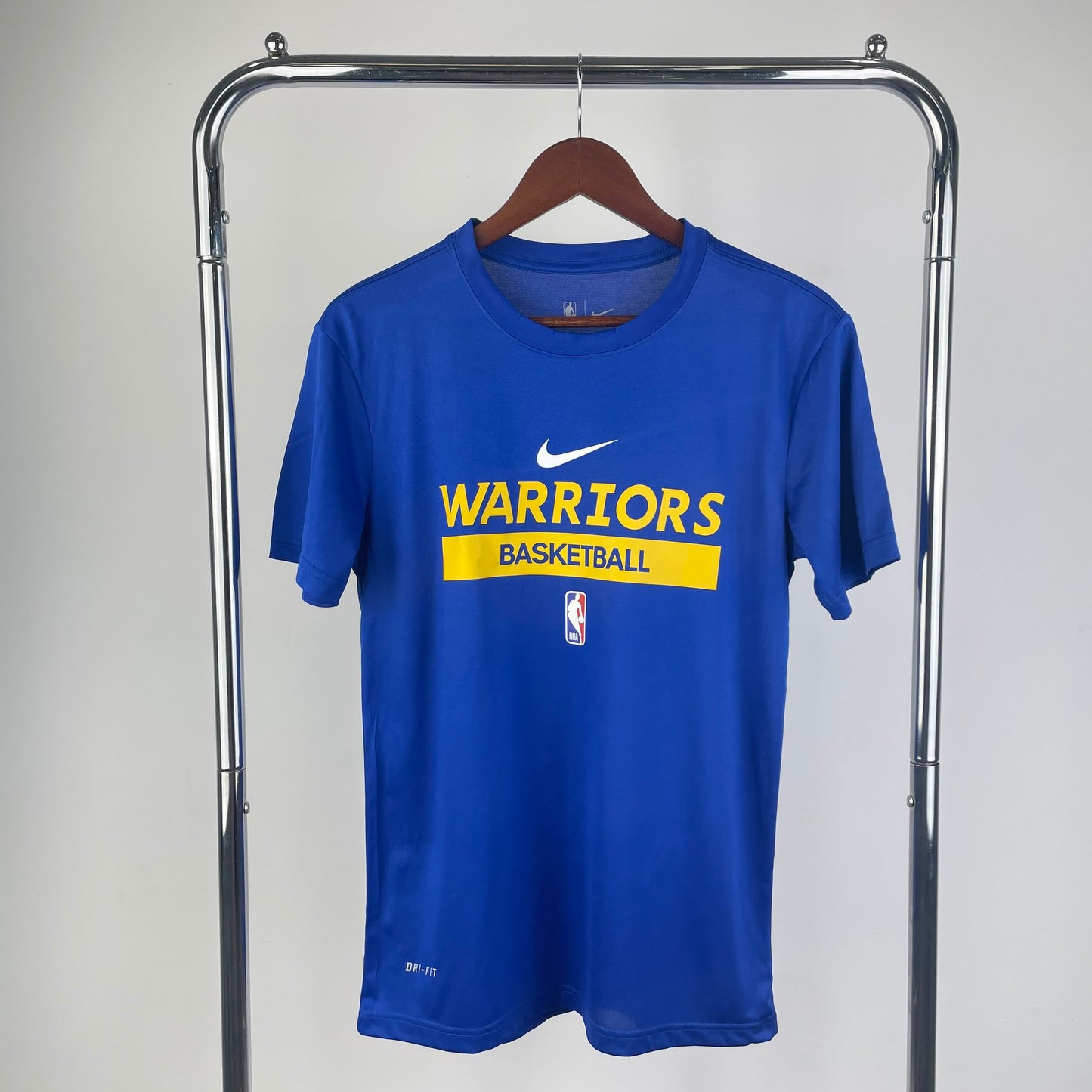 23 Season Warriors Blue Training Quick Dried T-shirt Short Sleeve
