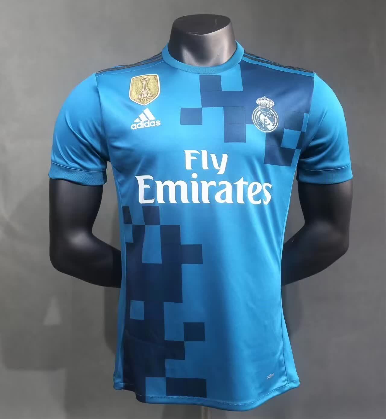 17/18 Real Madrid Second Away Retro Player Edition S-3XL
