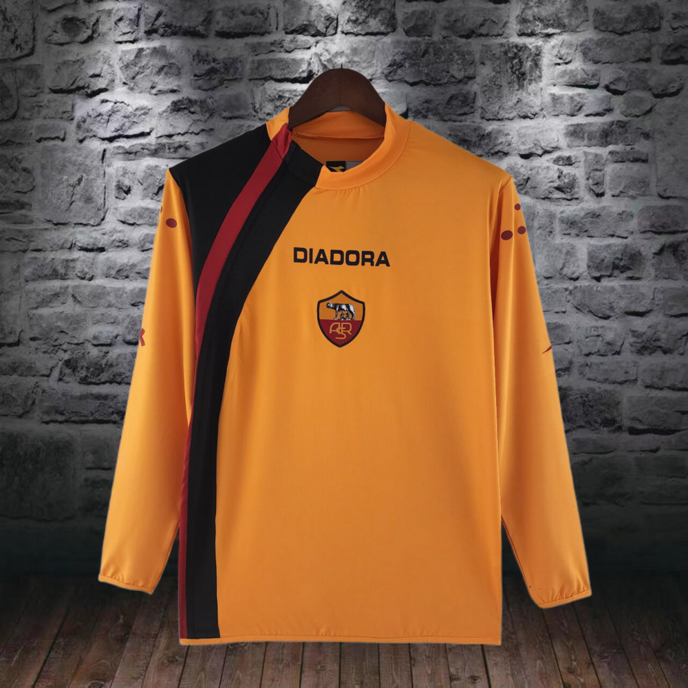 Retro long sleeve Roma 05/06 home