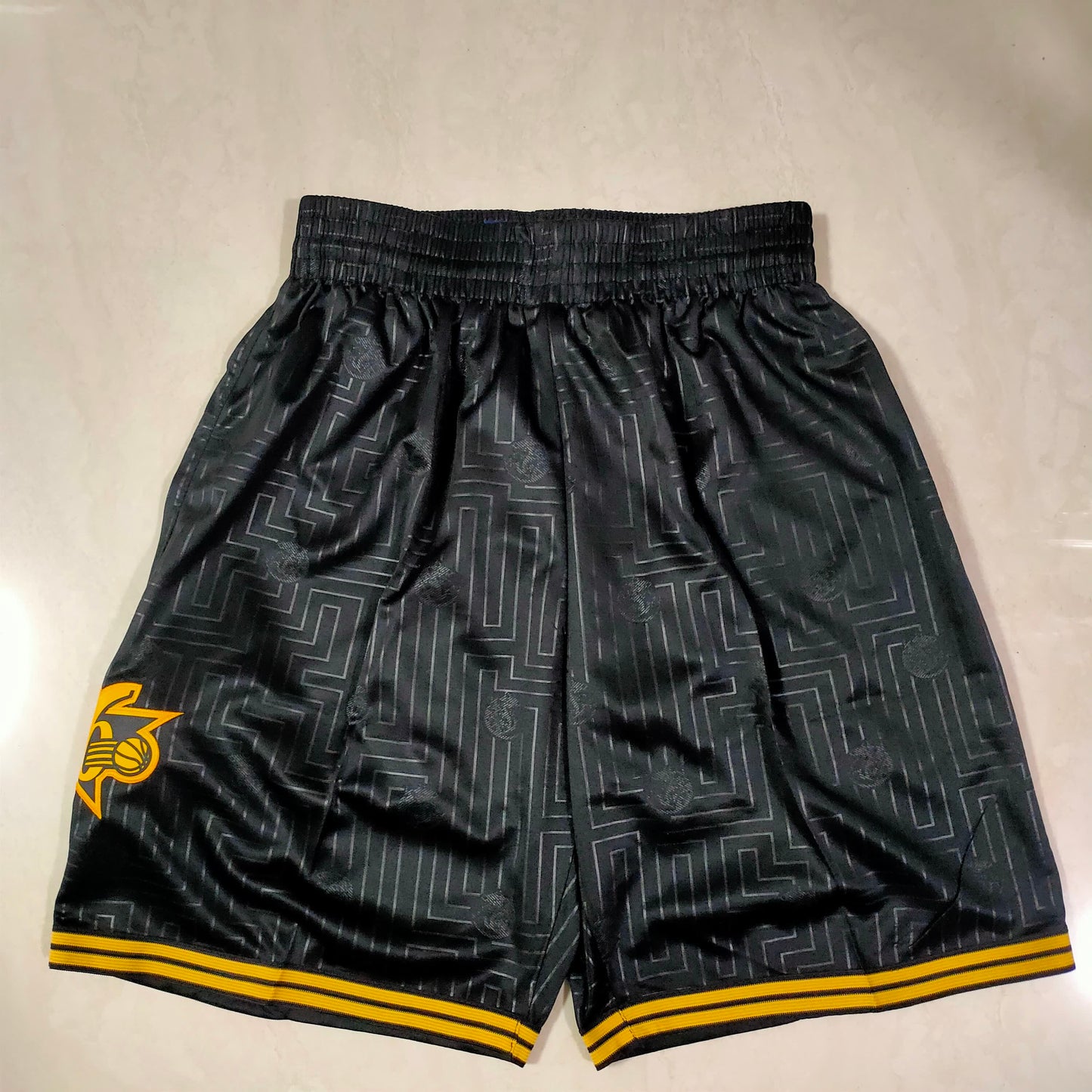Year of the Rat 76ers Black Shorts