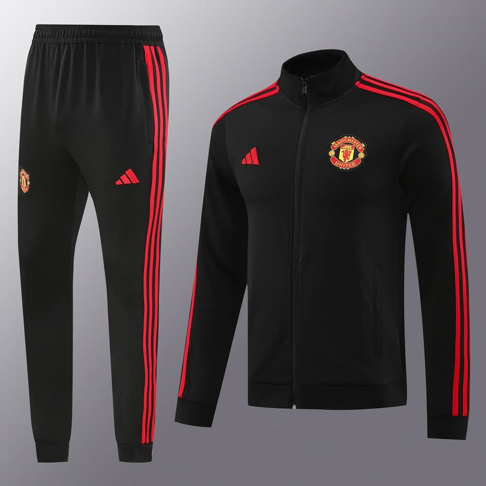 24 Manchester United 01 Black Set S-2XL