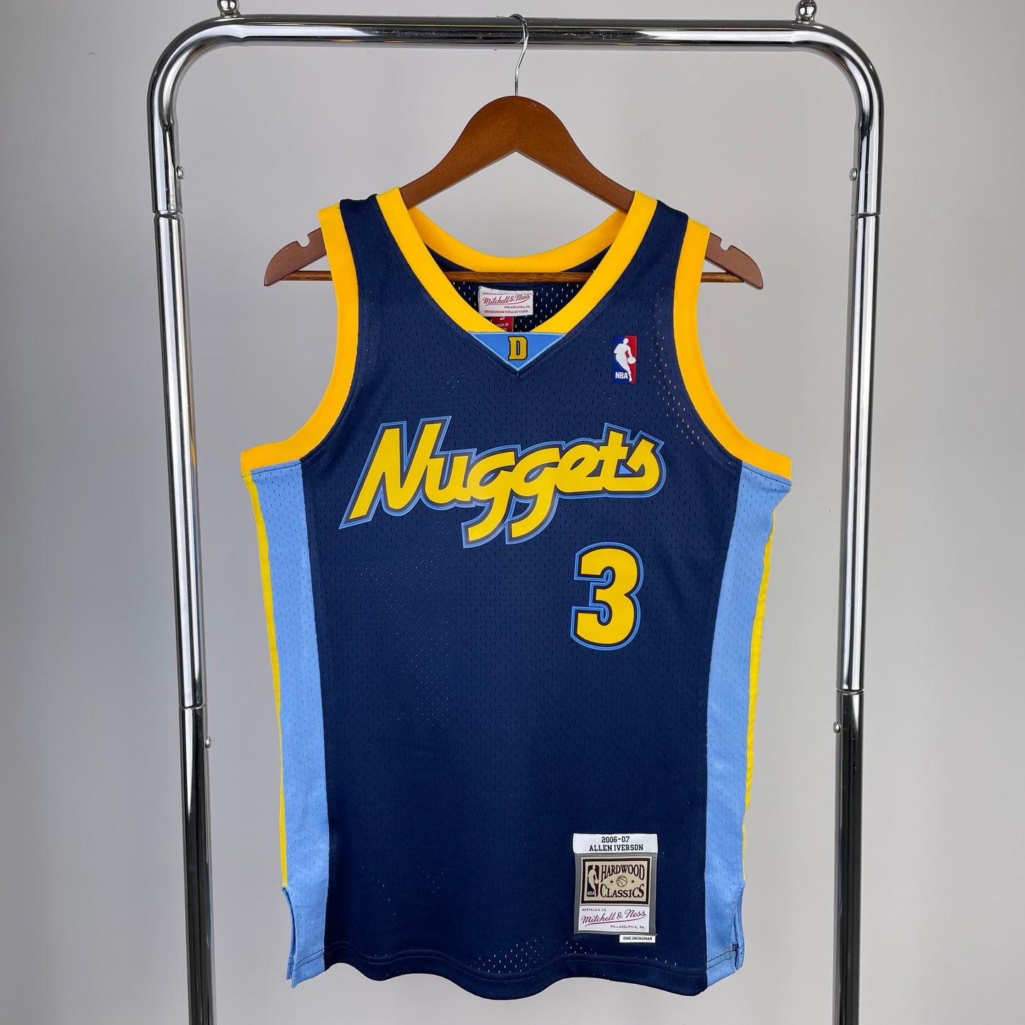 MN Heat Pressed Vintage Jersey: SW Nuggets 2006/07 Navy Blue 3 # Everson