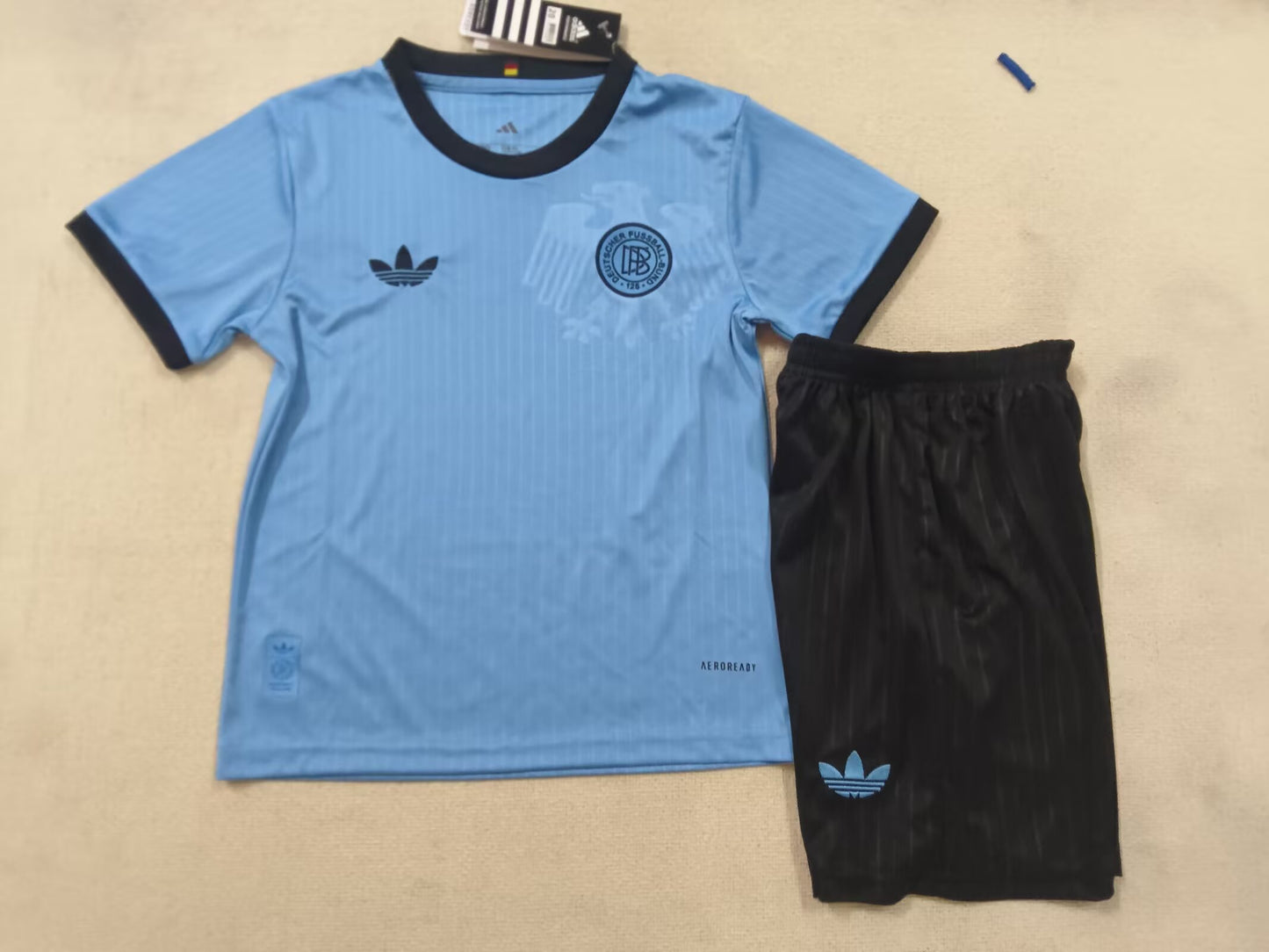 25/26 Kids Germany Goalkeeper Blue Size 16-28