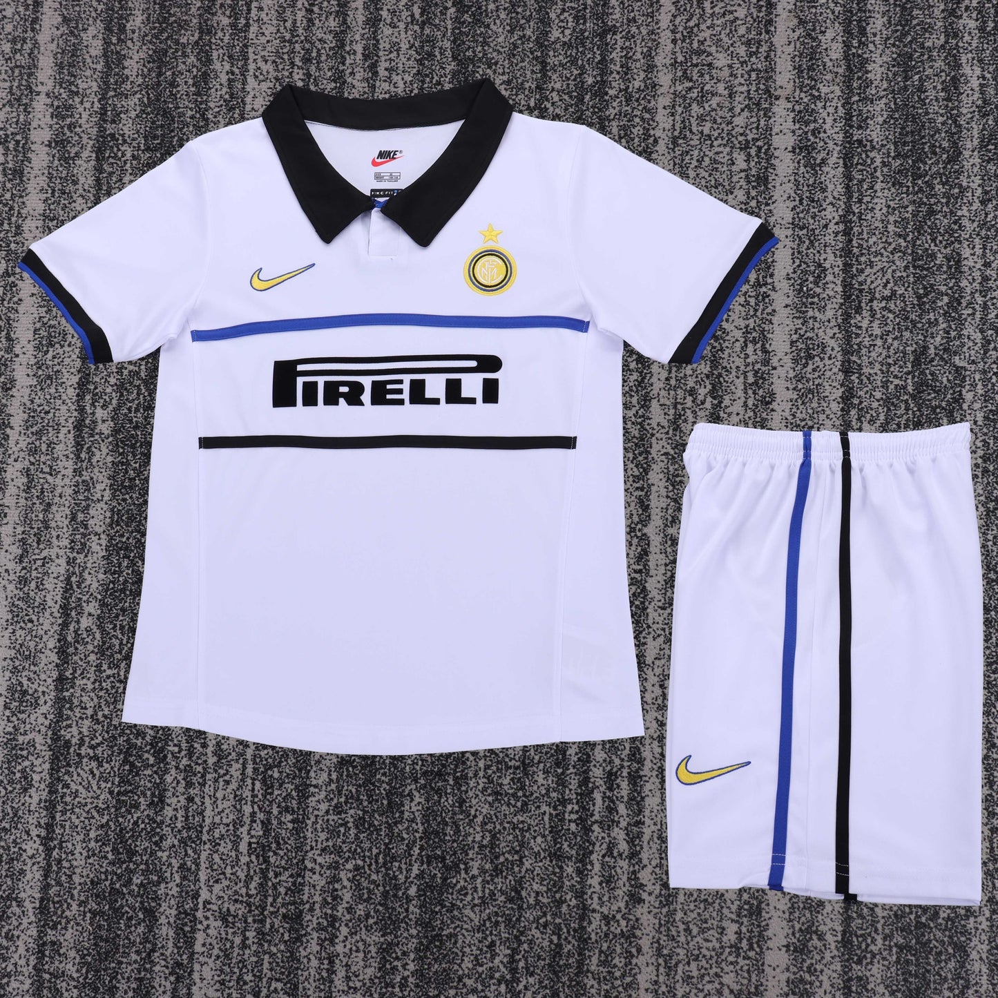 Retro Kids 1998/99 Inter Milan away football Jersey&Size16-28