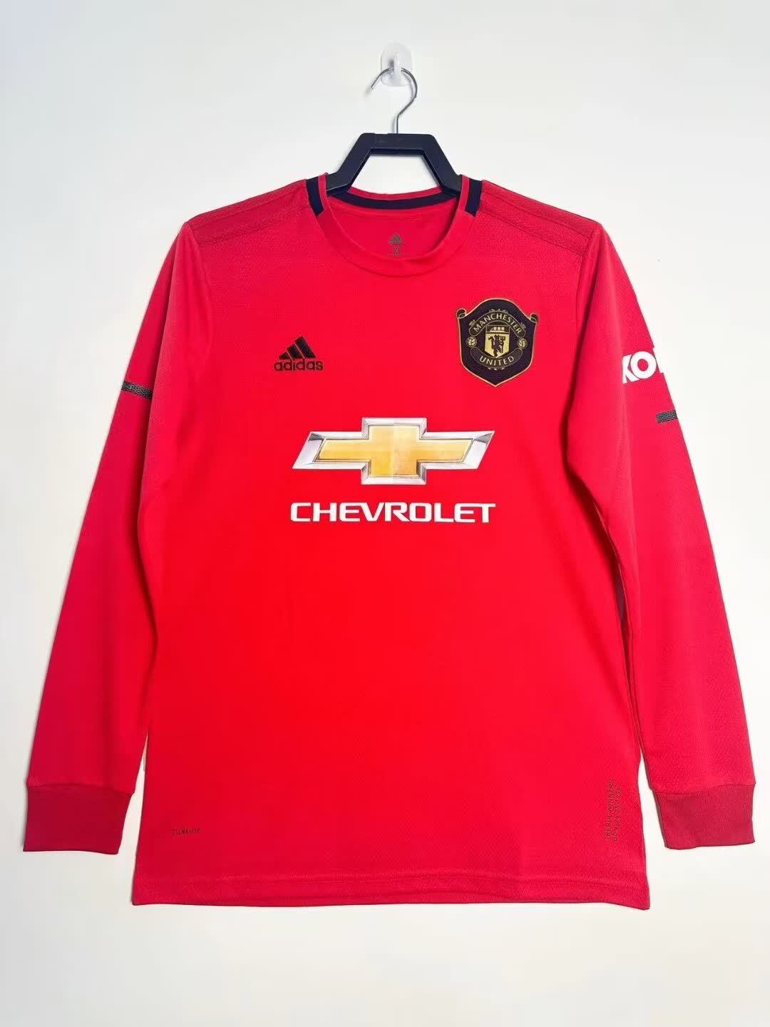 Retro 2019/20 Manchester United home long sleeved S-XXL