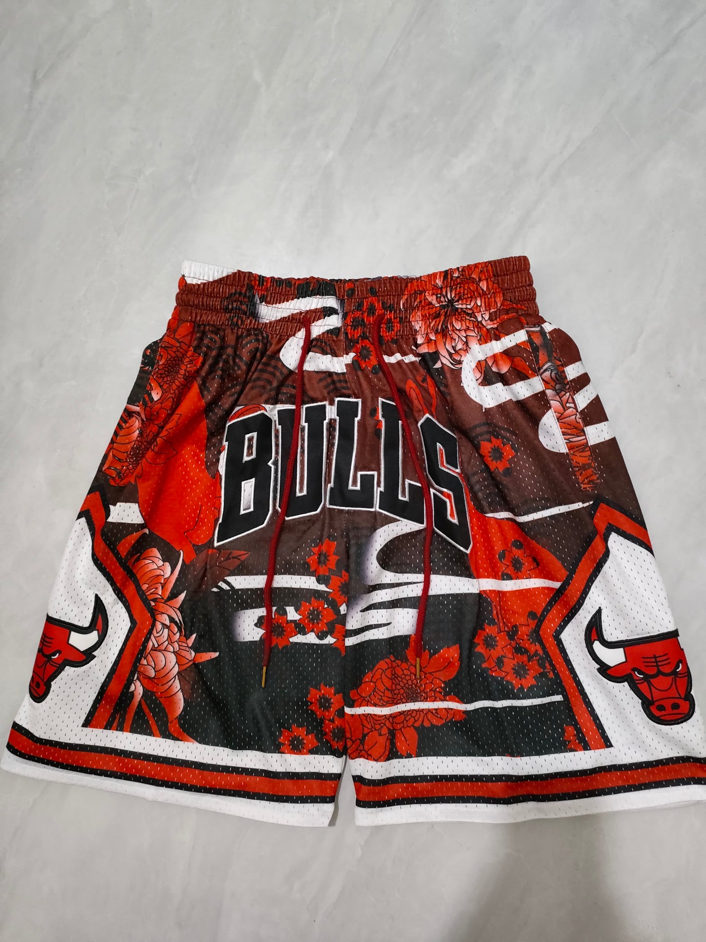 Bulls Red Rabbit Pocket Shorts