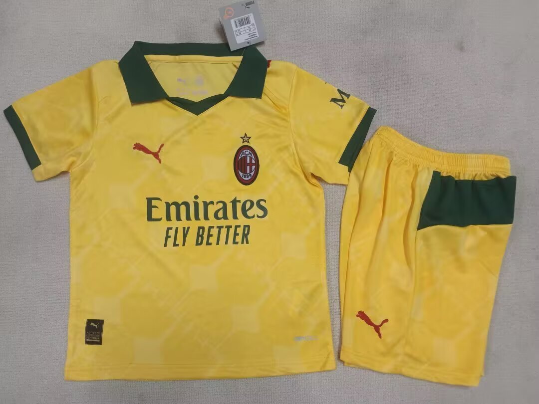 25/26 Kids AC Milan Second away Size 16-30
