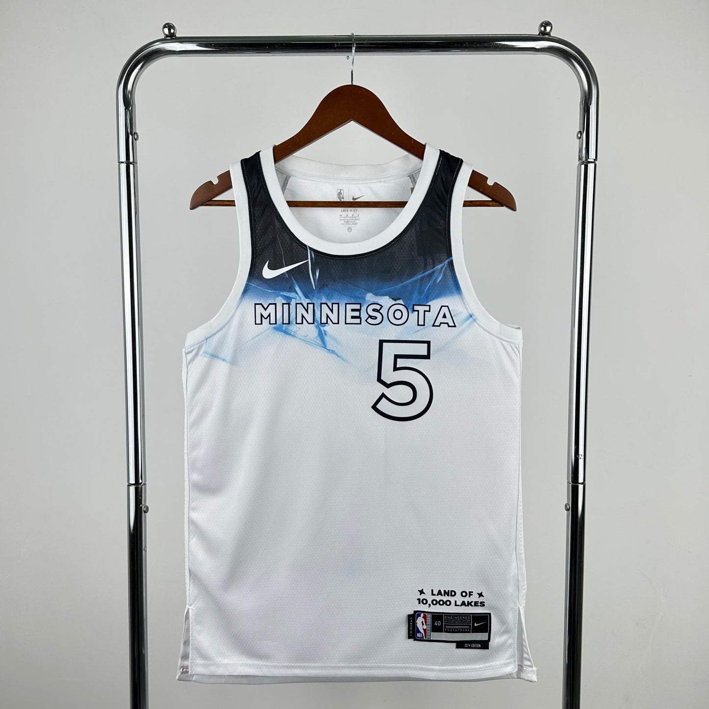 25th season Timberwolves City Edition 5#Edwards S-XXL