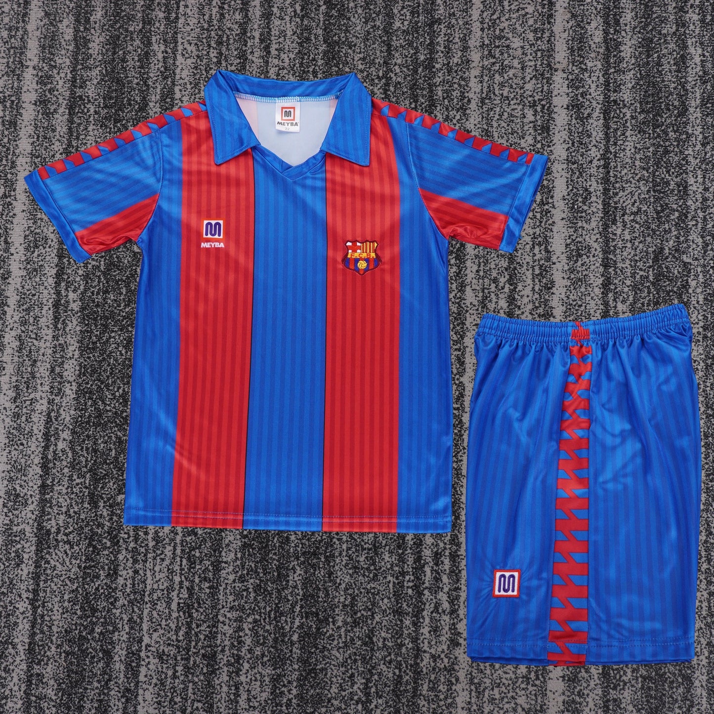 Retro Kids 1989/92 Barcelona home football shirt&Size16-28