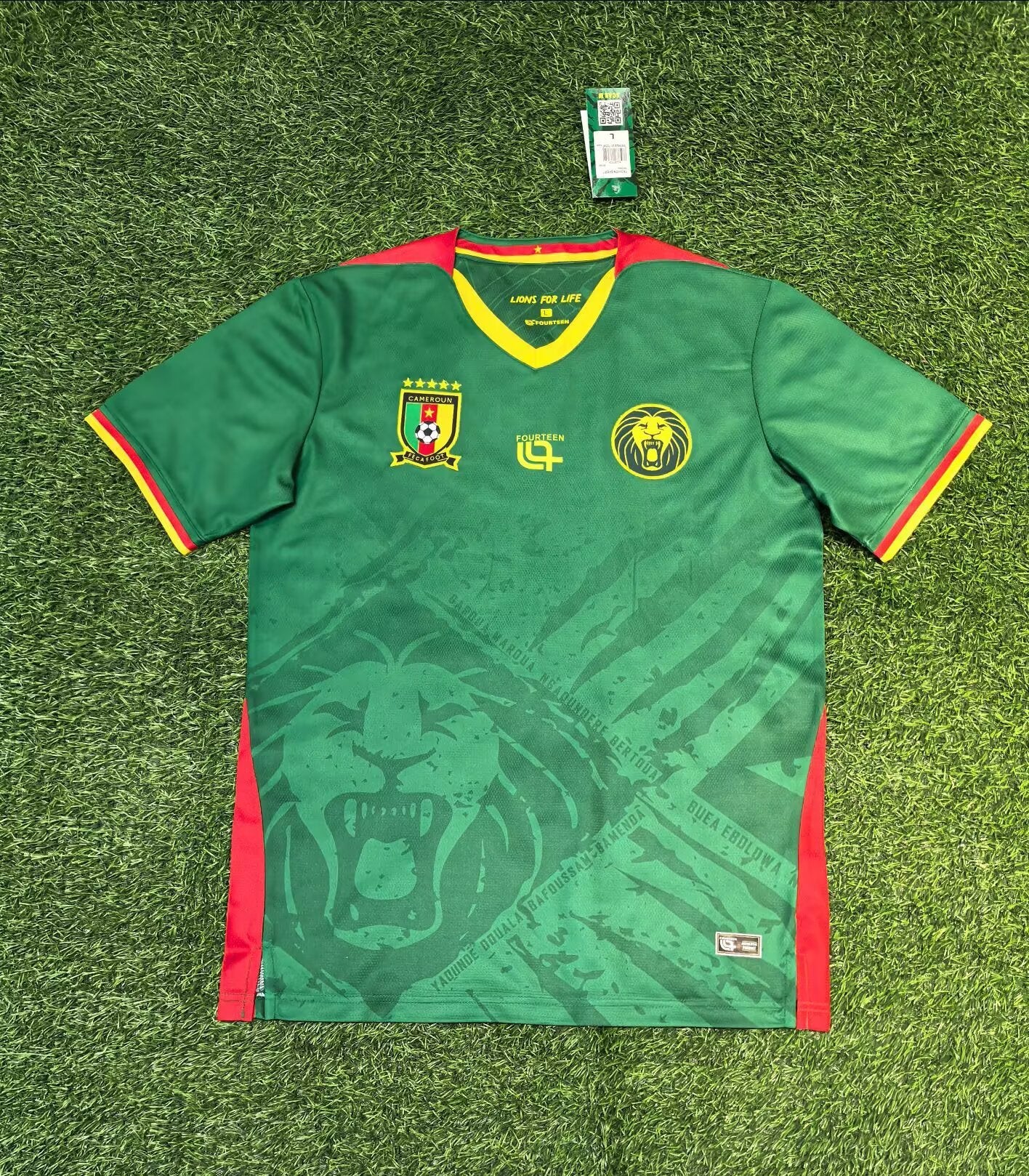 25/26 Cameroon home S-XXL