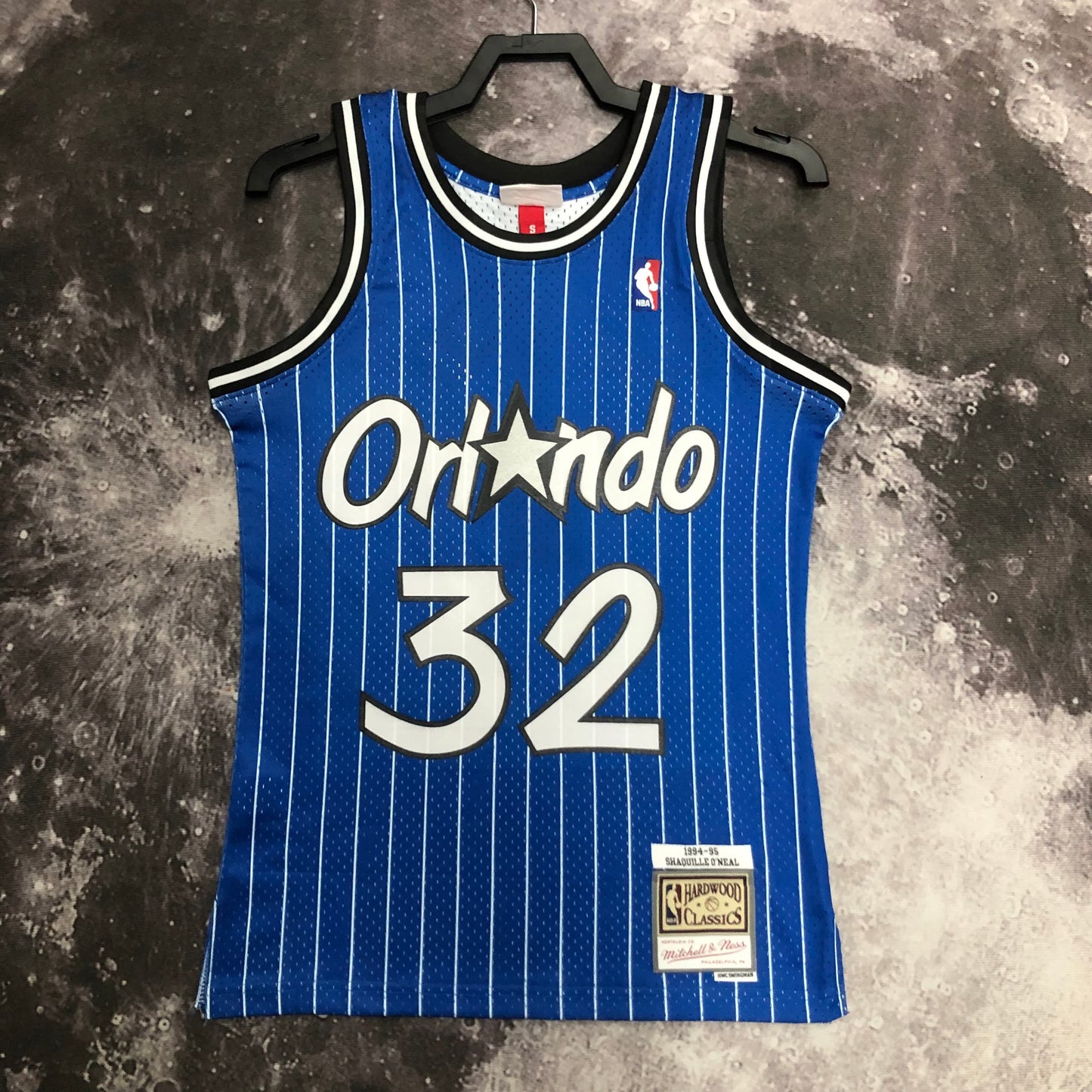MN Heat Pressed Vintage Jersey: SW Magic 94/95 Season Blue 32 O'Neal