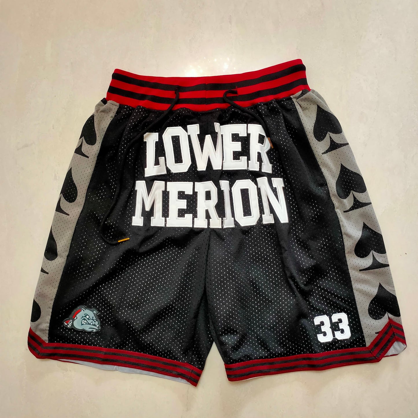 Kobe High School Black Pocket Shorts
