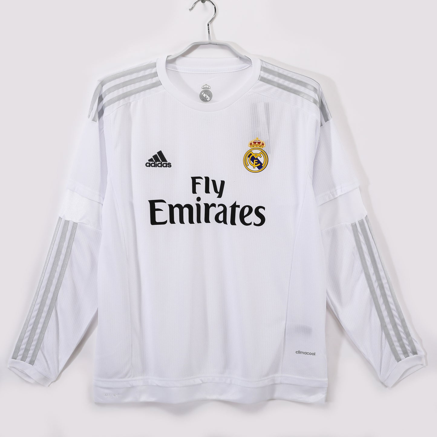 Retro 2015/16 Real Madrid home long-sleeved shirt S-XXL