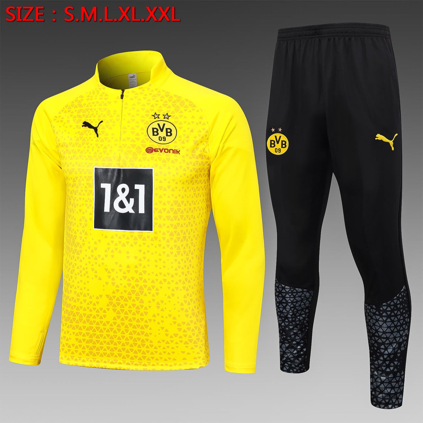 23/24 Half pull Dortmund Yellow