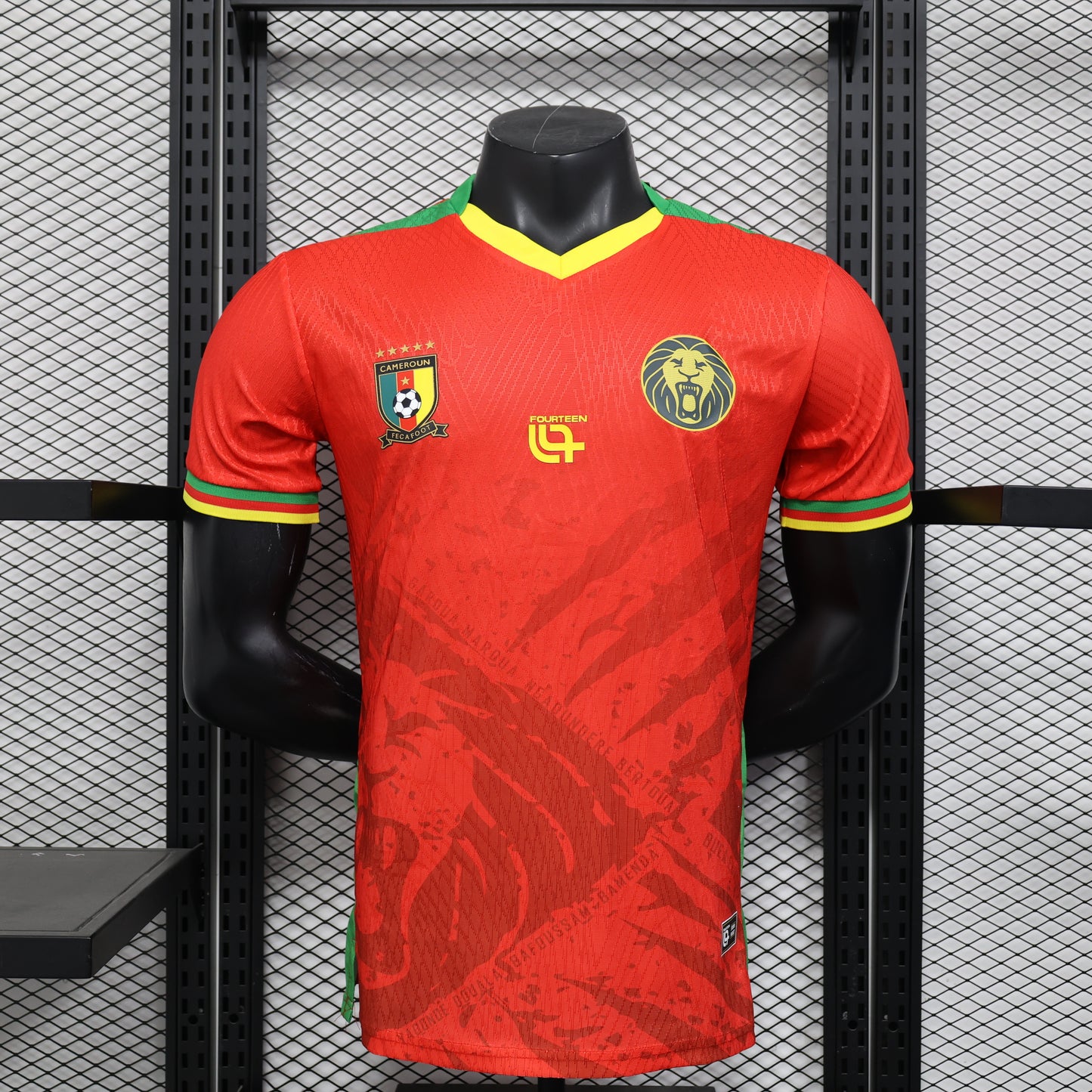 25/26 Cameroon Red Player Edition S-XXL