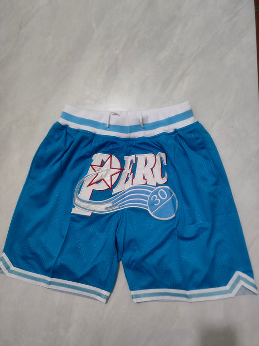 NBA 76ers Movie Edition Blue Pocket Shorts