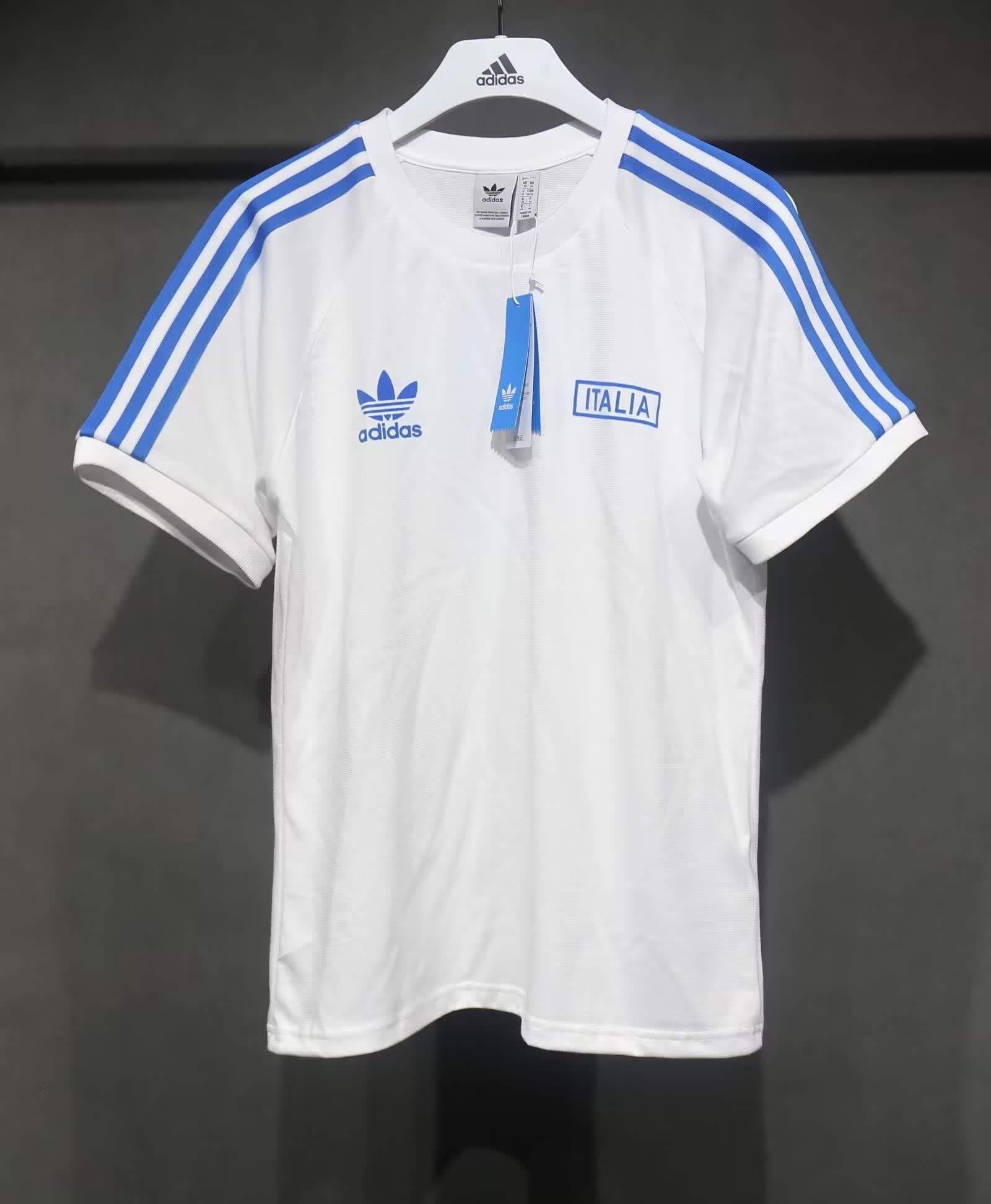 24/25 Italy White Vintage Cotton T-shirt S-XXL