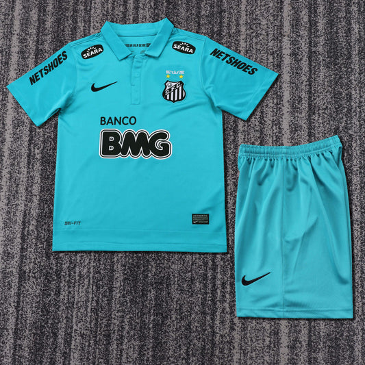 Retro Kids 2012/13 Santos Second away with badge Size16-28