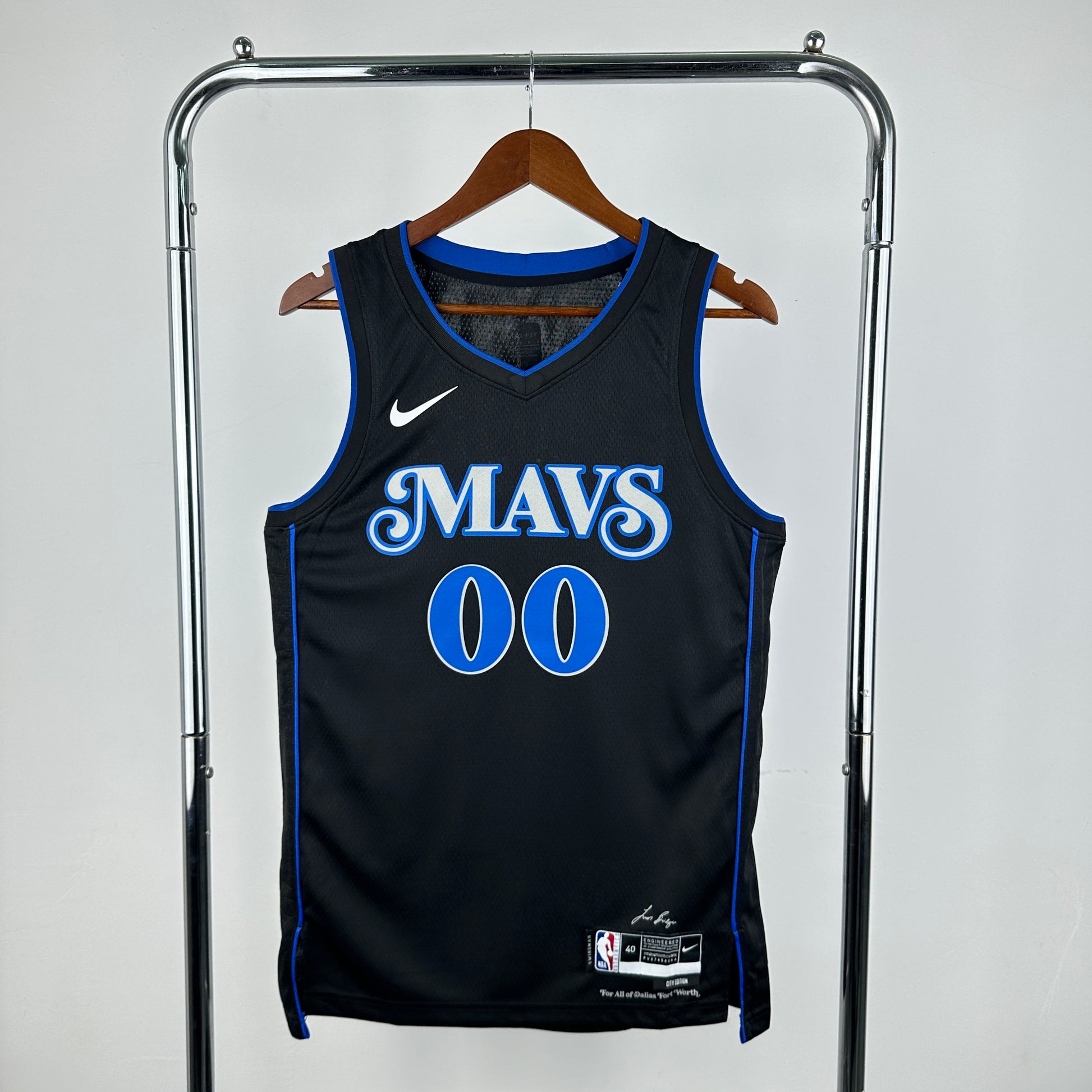 24th season Dallas Mavericks City Edition 00 # Christie S-XXL