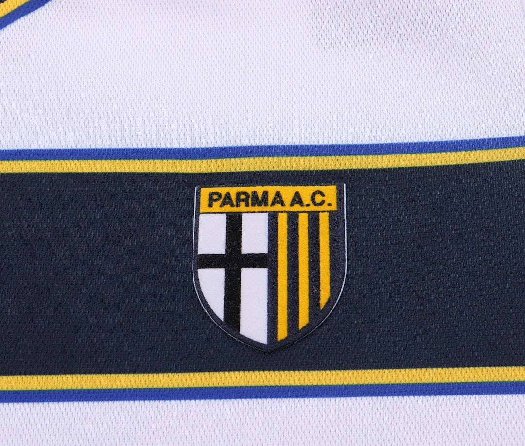 Retro Kids 2002/03 Parma Calcio 1913 Home Football Shirt&amp;Size16-287