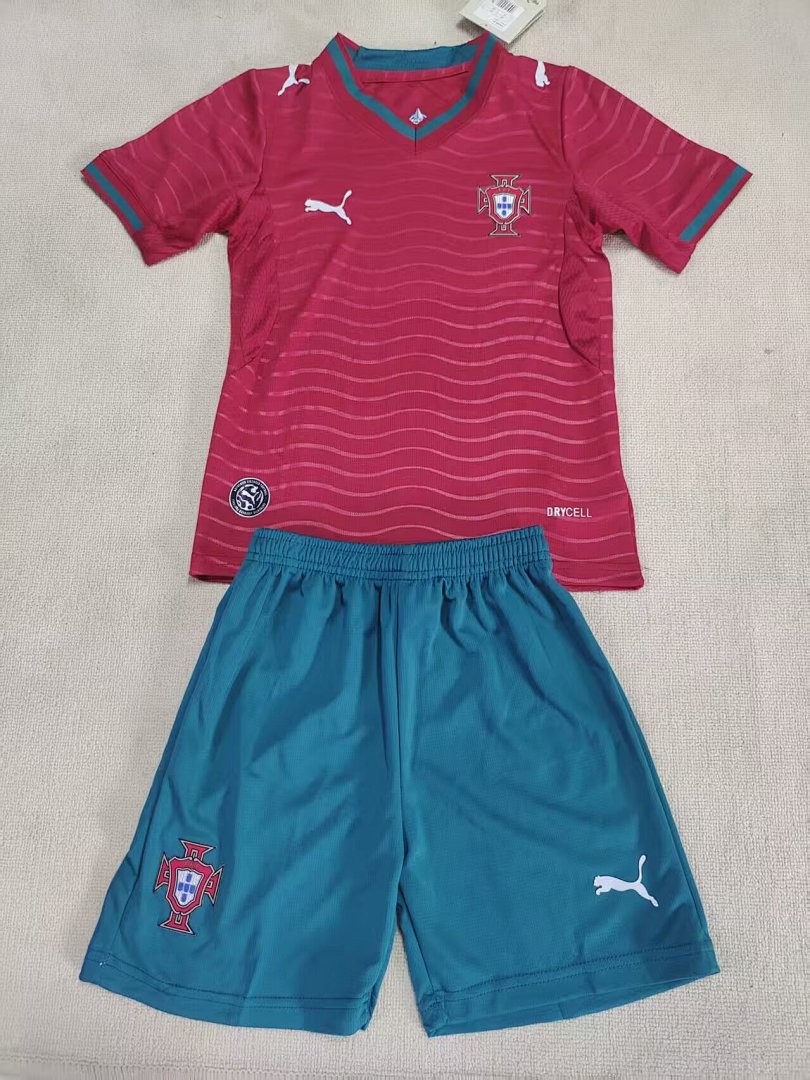 /27 Kids Portugal Home World Cup Size16-285