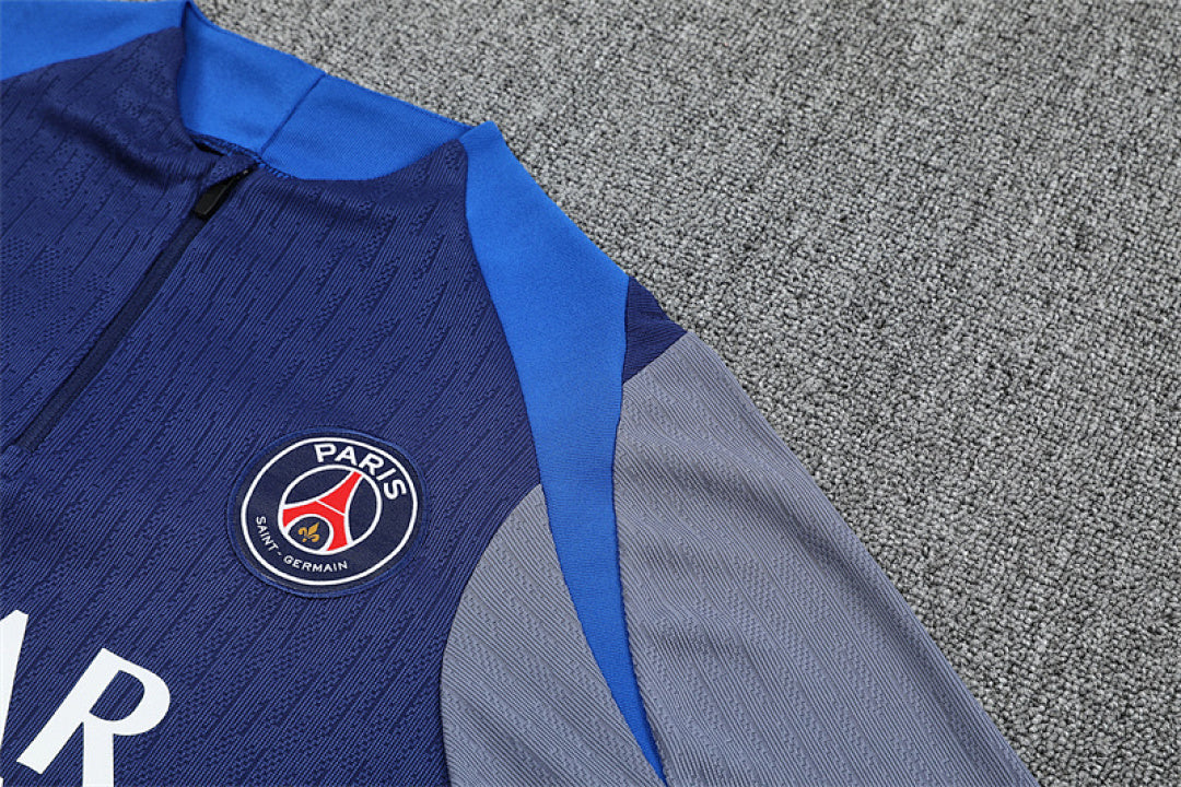 /26 PSG Royal Blue Half Pull Training Suit (Adults&amp;Kids)7