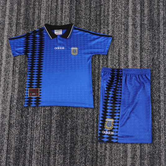 Retro Kids 1994 Argentina away Size: 16-28