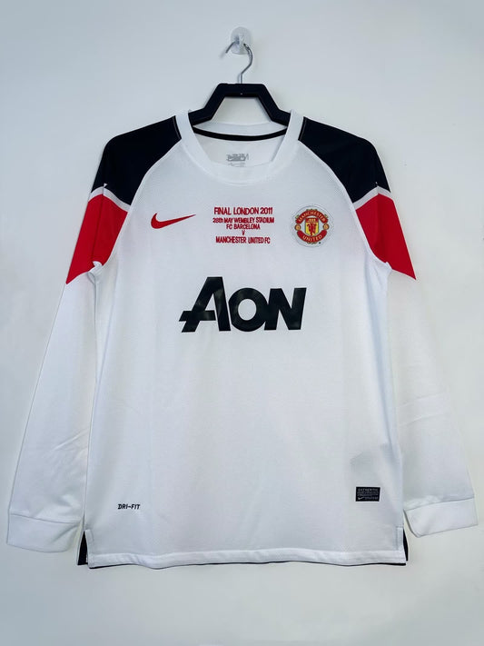 Retro 2010/11 Manchester United away long sleeved S-XXL