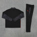 /26 AC Milan Black Half Pull Training Suit (Adults&amp;Kids)7