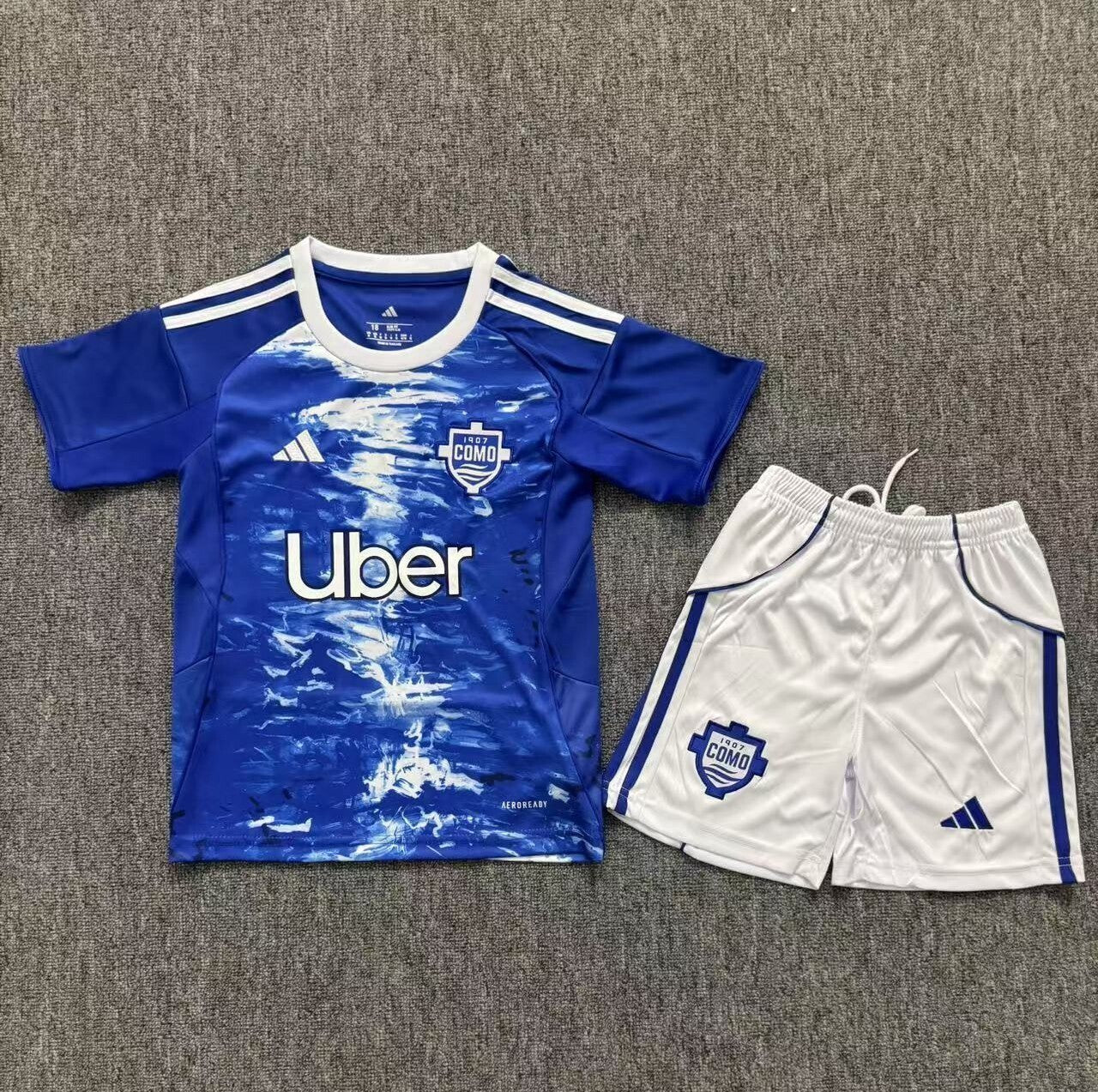 2025/26 Kids Como1907 Home Yupoo Soccer Jerseys&amp;Size 16-28
