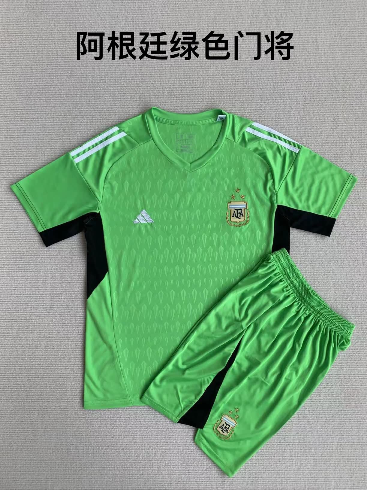 23/24 Argentina Green Goalkeeper