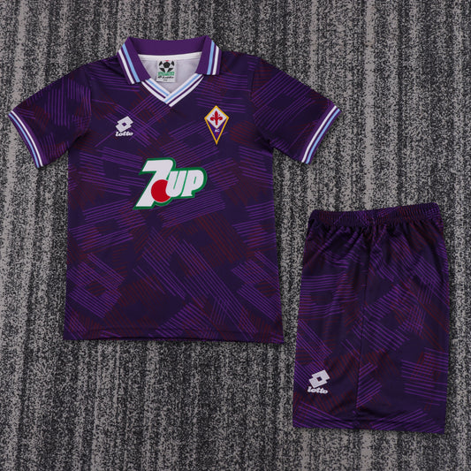 Retro Kids 1992/93 Fiorentina home size: 16-28