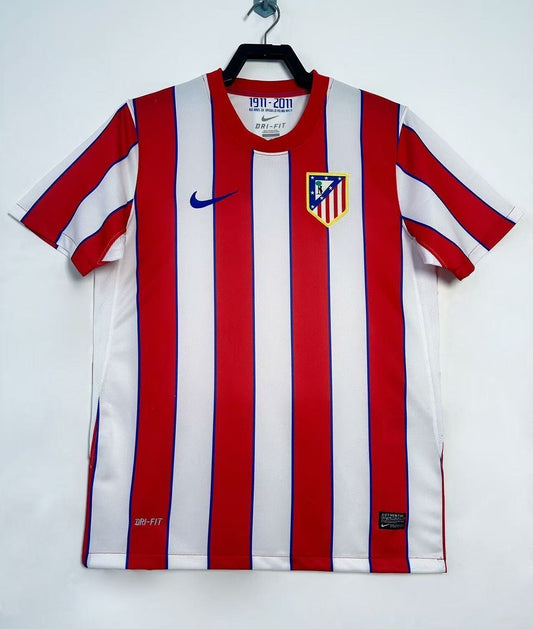 Retro 2011/12 Atletico Madrid home Champions League version Yupoo Soccer Jerseys S-XXL