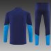 /27 Spain Royal Blue Half Pull Training Suit Yupoo Soccer Jerseys (Adults&amp;Kids)7