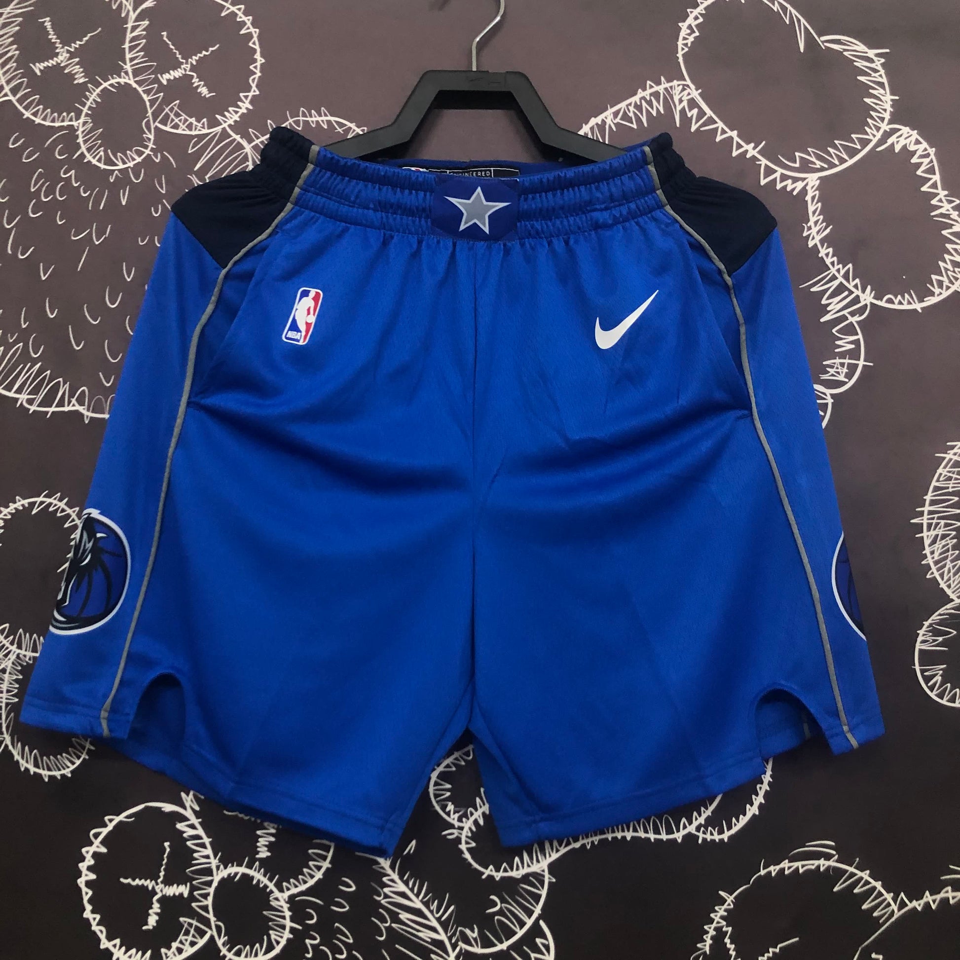 Dallas Mavericks Blue Shorts