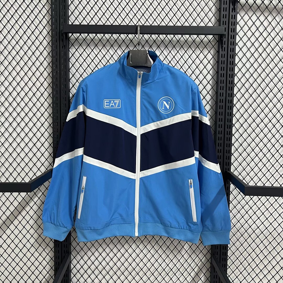 /26 Napoli Training Blue Windbreaker S-3XL6