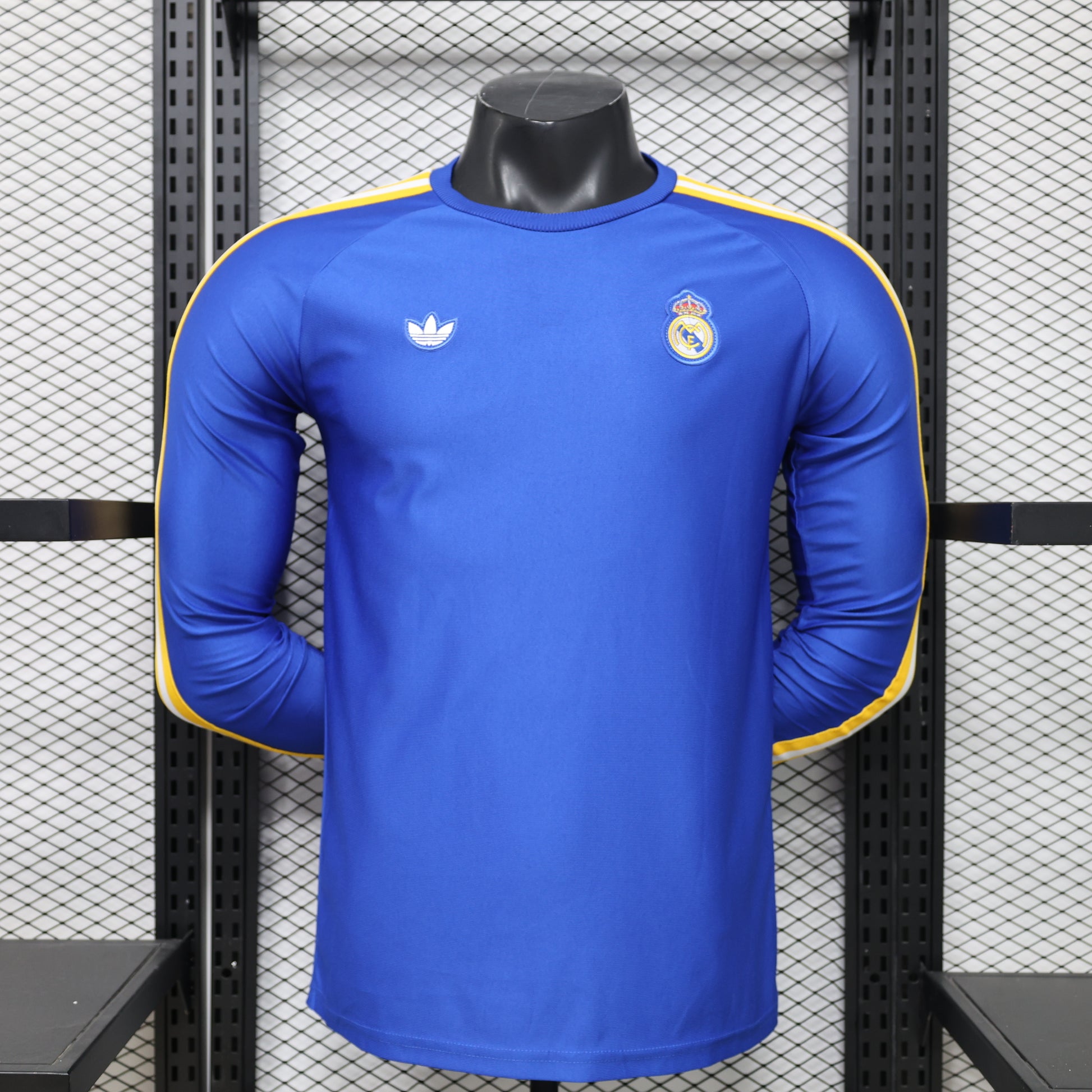 2026/27 Real Madrid casual retro long sleeved Player Version Football jersey S-3XL