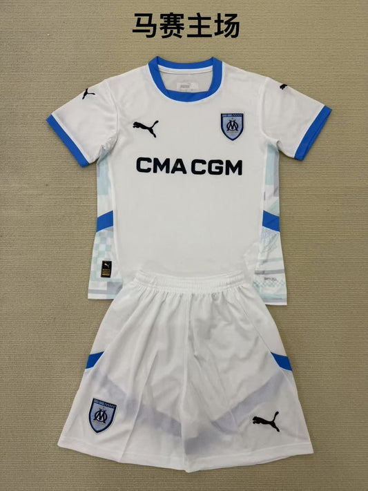 24/25 Marseille Home 【 Adults # Kids 】