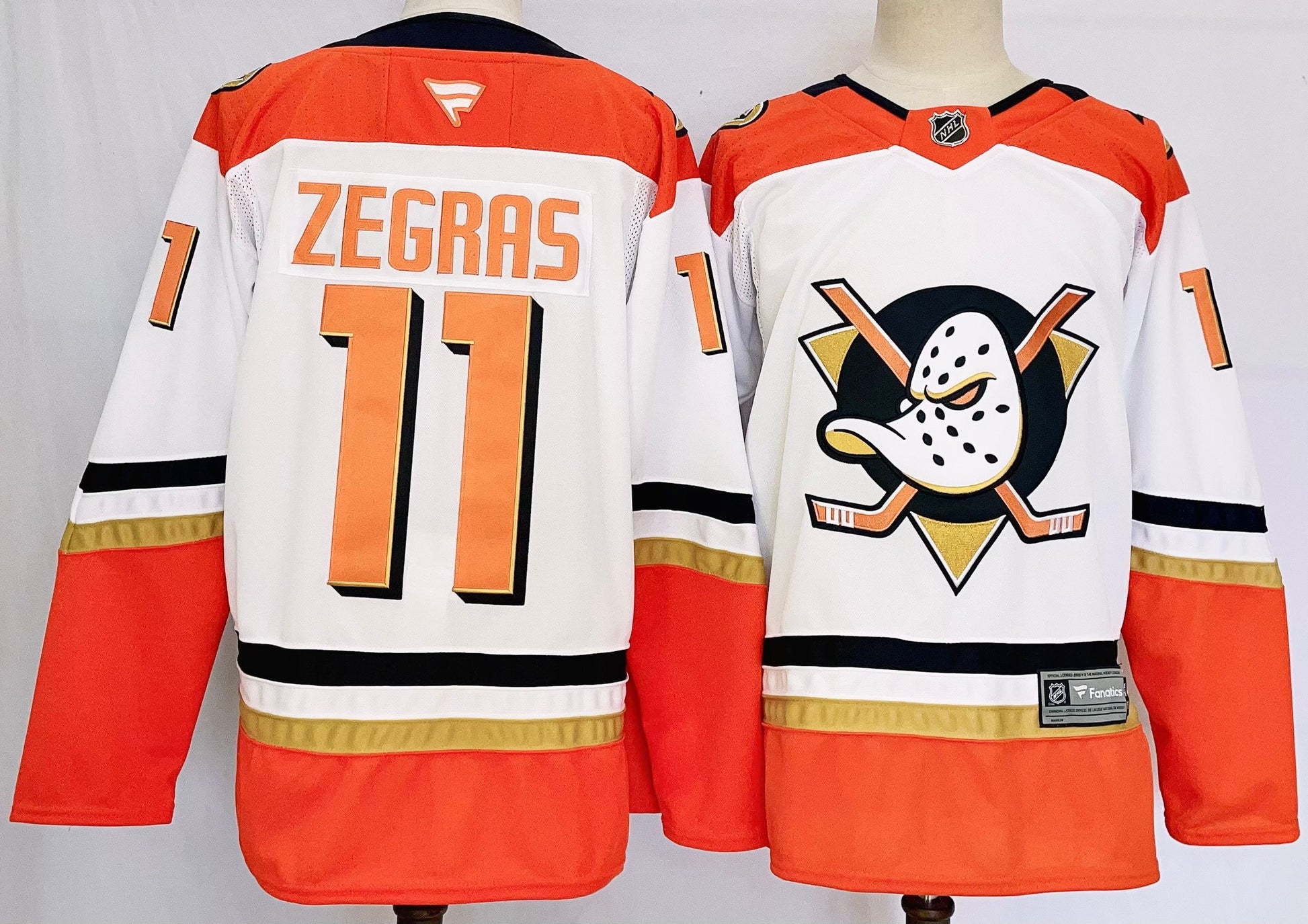 Anaheim Ducks NHL&amp;Ice hockey jersey M-3XL